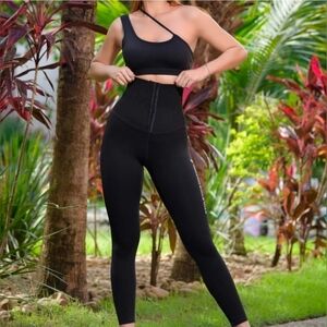 Athletics Motion Black MAGIC WAIST-SHAPER 2-IN-1 - WITH POCKET Size M